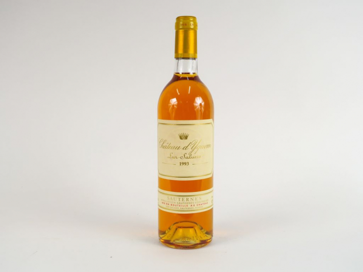 1 BOUTEILLE CHÂTEAU D'YQUEM 1er CCS SAUTERNES - 1993