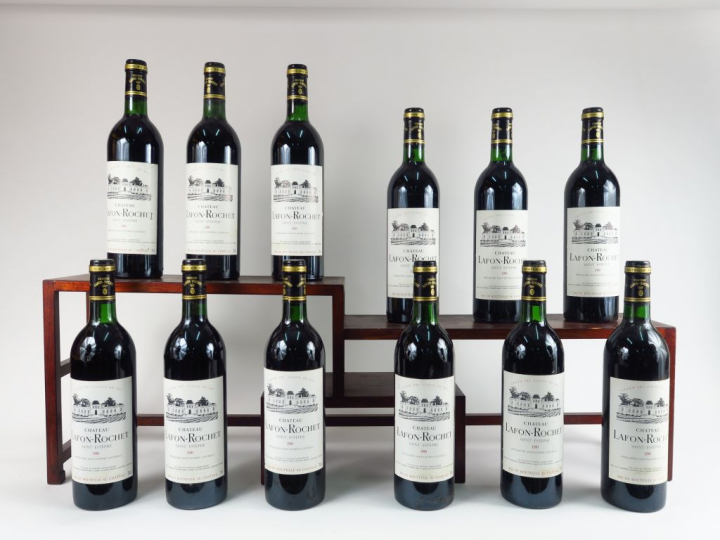12 BOUTEILLES CHÂTEAU LAFON ROCHET GCC ST ESTEPHE  - 1981 - CBO - BG