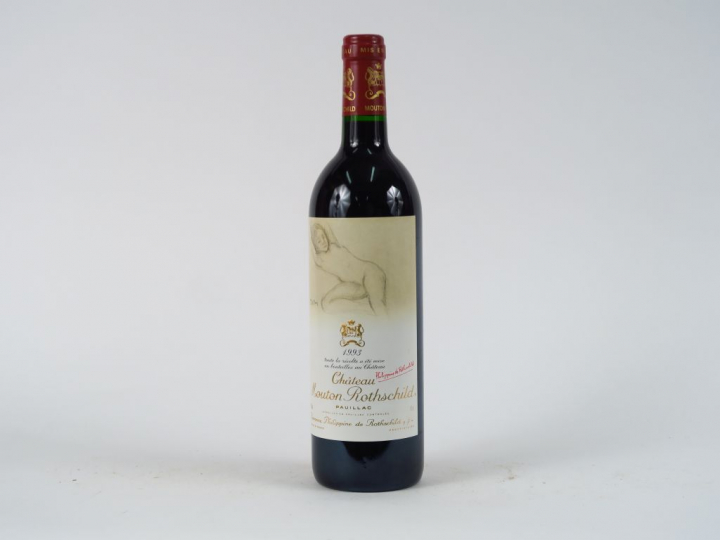 1 BOUTEILLE CHÂTEAU MOUTON ROTHSCHILD 1er GCC PAUILLAC - 1993
