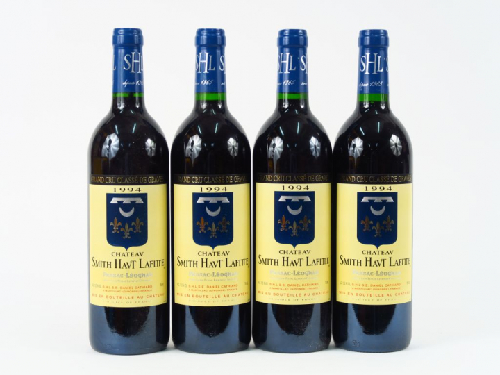 4 BOUTEILLES CHÂTEAU SMITH HAUT LAFITTE CC GRAVES - 1994 