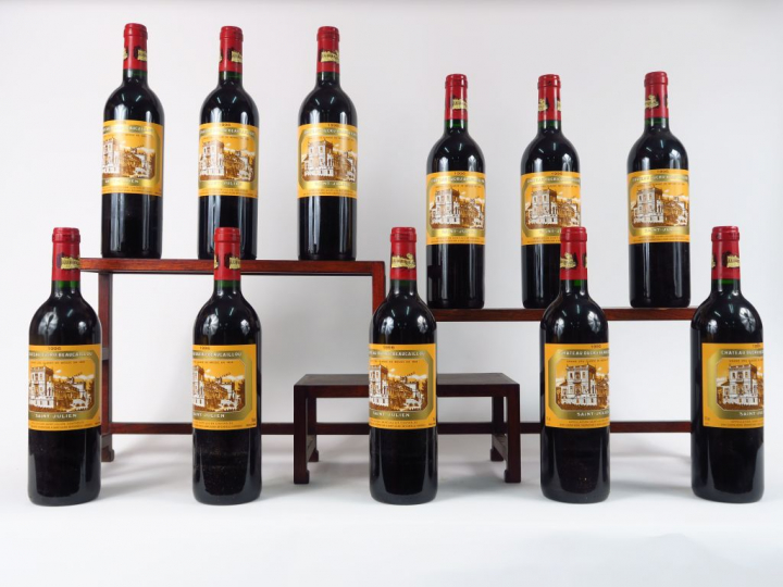 11 BOUTEILLES CHÂTEAU DUCRU BEAUCAILLOU GCC ST JULIEN -1996 - CBO