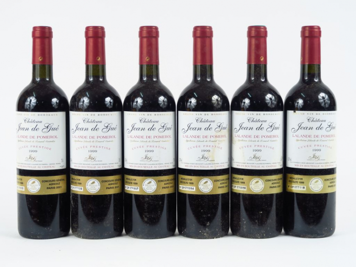 6 BOUTEILLES CHÂTEAU JEAN DE GUE 'CUVEE PRESTIGE' LALANDE POMEROL - 19