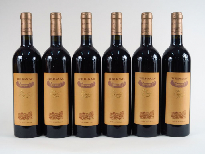 6 BOUTEILLES REIGNAC BORDEAUX SUPERIEUR - 2003 - Note Parker : 90-91/1