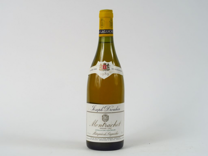 1 BOUTEILLE MONTRACHET 'MARQUIS DE LAGUICHE' J. DROUHIN - 1989