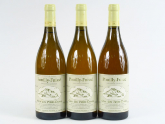 Vente aux enchères 3 BOUTEILLES POUILLY FUISSE 'CLOS DES PETITS CROUX' GUFFENS - 1994