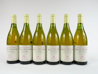 Vente aux enchères 6 BOUTEILLES MACON-PIERRECLOS 'LE CHAVIGNE' GUFFENS HEYNEN - 1996