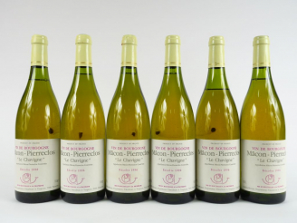 Vente aux enchères 6 BOUTEILLES MACON-PIERRECLOS 'LE CHAVIGNE' GUFFENS HEYNEN - 1996
