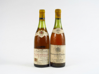Vente aux enchères 2 BOUTEILLES : 1 PULIGNY MONTRACHET 'CLOS DE LA GARENNE' J. DROUHIN 19
