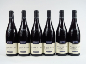 Vente aux enchères 6 BOUTEILLES BEAUNE 1er CRU 'LES GREVES' DOMAINE CAUVARD - 2009
