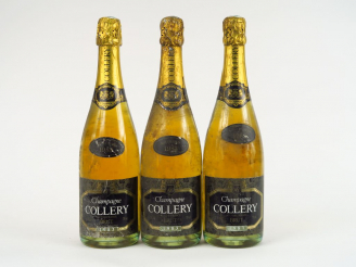 Vente aux enchères 3 BOUTEILLES CHAMPAGNE COLLERY - 1983