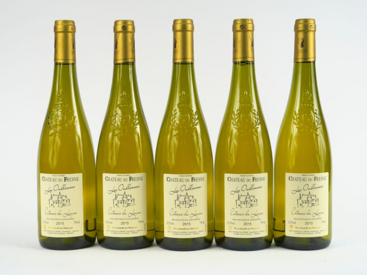 5 BOUTEILLES CHÂTEAU DU FRESNE 'LES ONILLONNES' COTEAUX DU LAYON - 201