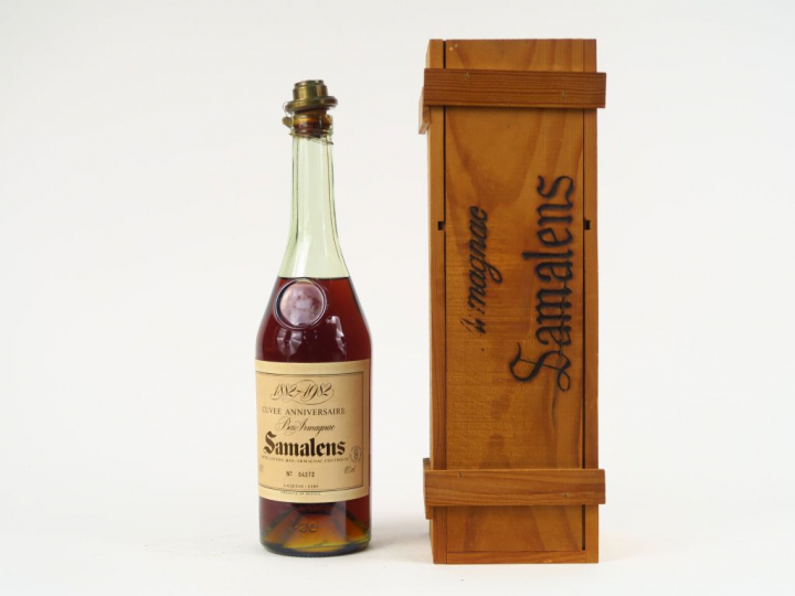 1 BOUTEILLE BAS ARMAGNAC 'CUVEE ANNIVERSAIRE 1882-1982' SAMALENS 42° -