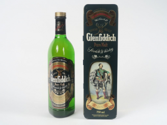 Vente aux enchères 1 BOUTEILLE GLENFIDDICH (75 cl) - Embouteilleur : OB - Pure Malt - Cla