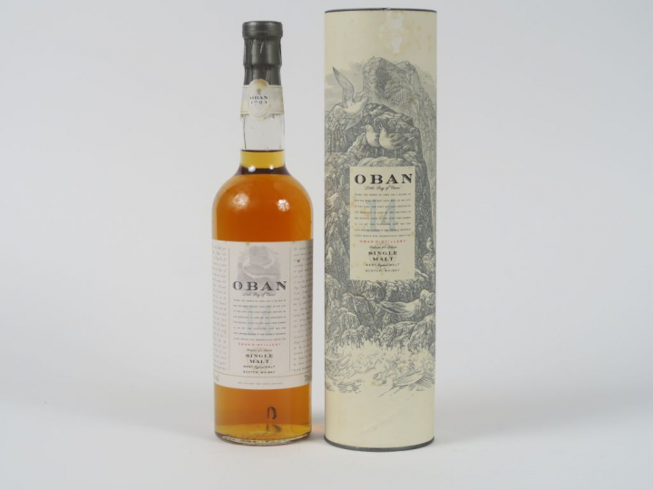 1 BOUTEILLE OBAN (70 cl) - Embouteilleur : OB - 43° - Age : 14 ans   