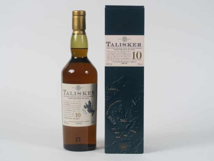 1 BOUTEILLE TALISKER (70 cl) - Embouteilleur : OB - 45,8° - Age : 10 a