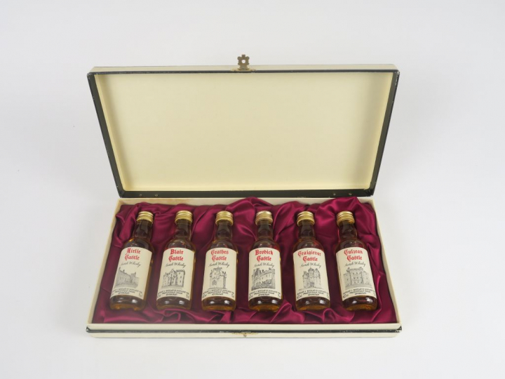6 MINIATURES (5 cl) - Embouteilleur : Signatory Vintage - 40° -  Airli