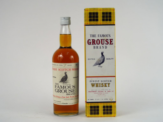 Vente aux enchères 1 BOUTEILLE THE FAMOUS GROUSE BRAND 43° - COFFRET