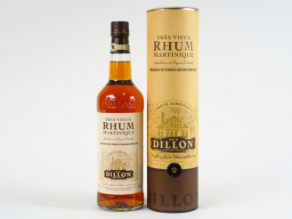Vente aux enchères 1 BOUTEILLE TRES VIEUX RHUM DILLON 'RESERVE DU COMTE ARTHUR DILLON' 43