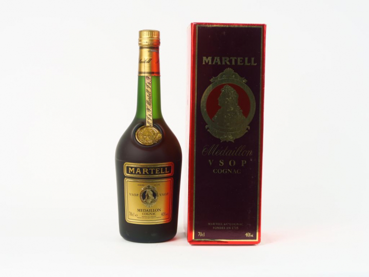 1 BOUTEILLE COGNAC MARTELL MEDAILLON - COFFRET