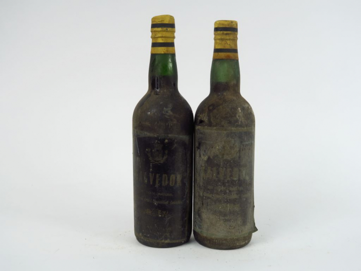 2 TRES VIEILLES BOUTEILLES SALVADOR GRAND VIN DU ROUSSILLON - BS
