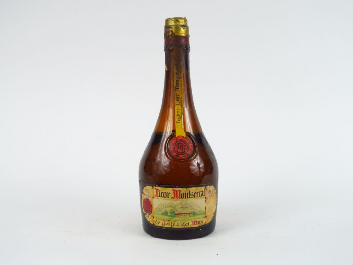 1 TRES VIEILLE BOUTEILLE LICOR MONTSERRAT DE CASTELL DEL MAS - BS