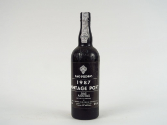 Vente aux enchères 1 BOUTEILLE PORTO SAO PEDRO 'VINTAGE PORT' - 1987