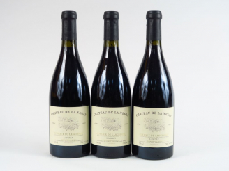 Vente aux enchères 3 BOUTEILLES CHÂTEAU DE LA NEGLY 'L'ANCELY' COTEAUX DU LANGUEDOC - 199