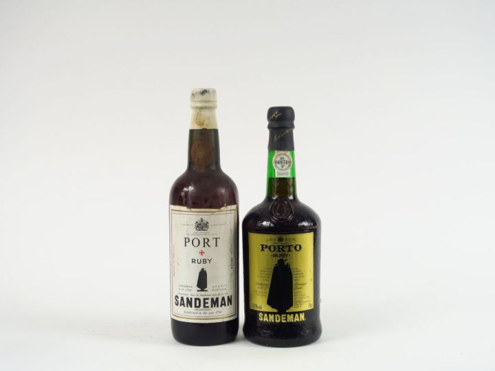 2 BOUTEILLES PORTO RUBY SANDEMAN