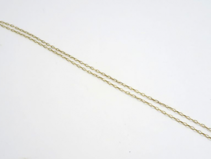 Chaine en or. Poids : 3,2 g