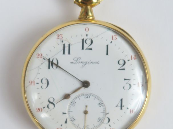 LONGINES. Montre de gousset. Poids tel : 58,6 g