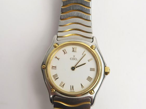 EBEL. Montre bracelet en acier