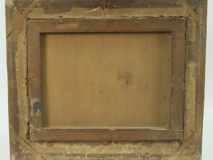 Karel BREYDEL dit "Le Chevalier" "Une embuscade". Huile sur toile.  Da