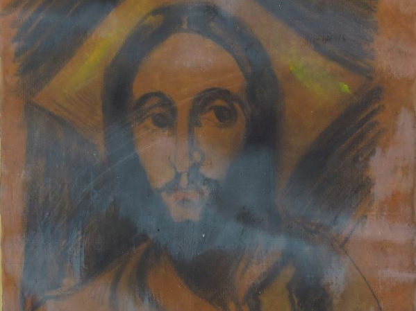 VERDILHAN  "Le St Sauveur".  Dessin. Signé et titré en bas à droite. 3