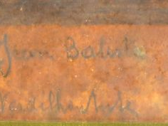 VERDILHAN  "Tête de saint Jean-Baptiste d'après Le Greco" Dessin. Sign