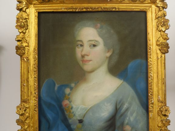 	Ecole française XVIIIème « Portraits de monsieur et de madame » Paire