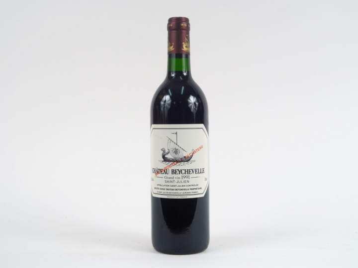 1 BOUTEILLE CHÂTEAU BEYCHEVELLE GCC ST JULIEN - 1991 - BG+