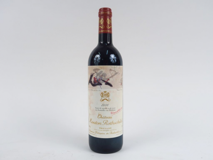 1 BOUTEILLE CHÂTEAU MOUTON ROTHSCHILD 1er GCC PAUILLAC - 1996