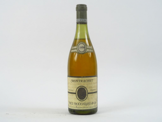 Vente aux enchères 1 BOUTEILLE MONTRACHET GC PAUL BOUCHARD - 1959 - 4 CM