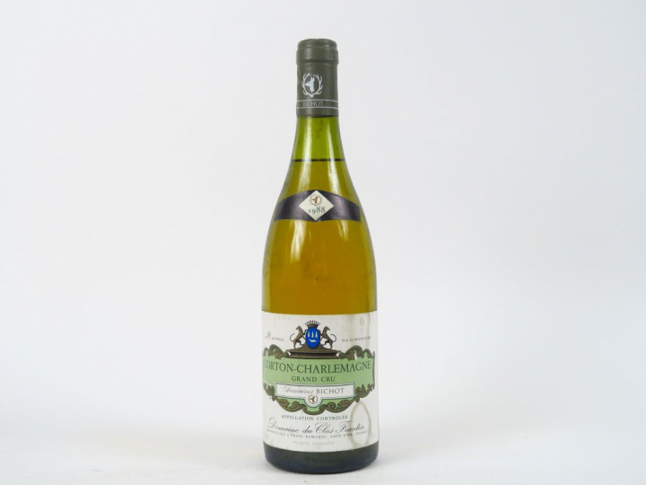 1 BOUTEILLE CORTON CHARLEMAGNE GC DOMAINE DU CLOS FRANTIN BICHOT - 198
