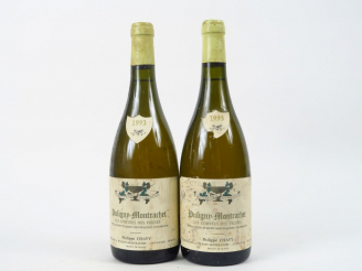 Vente aux enchères 2 BOUTEILLES PULIGNY MONTRACHET 'LES CORVEES DES VIGNES' PH. CHAVY - 1