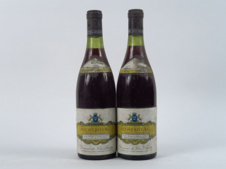 Vente aux enchères 2 BOUTEILLES RICHEBOURG DOMAINE DU CLOS FRANTIN BICHOT - 1972 - BLS