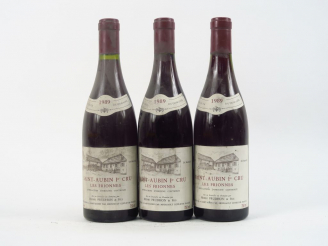 Vente aux enchères 3 BOUTEILLES SAINT AUBIN 1er CRU 'LES FRIONNES' H. PRUDHON ET FILS - 1