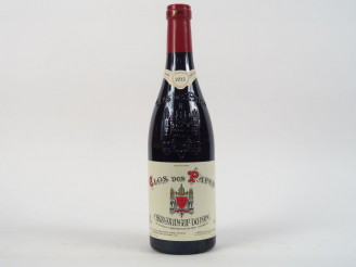 Vente aux enchères 1 BOUTEILLE CHATEAUNEUF DU PAPE 'CLOS DES PAPES' - 2015