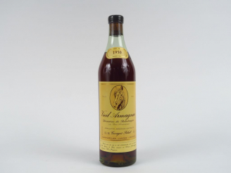 Vente aux enchères 1 BOUTEILLE BAS ARMAGNAC 'VIEIL ARMAGNAC' G. PELAT 43° - 1950