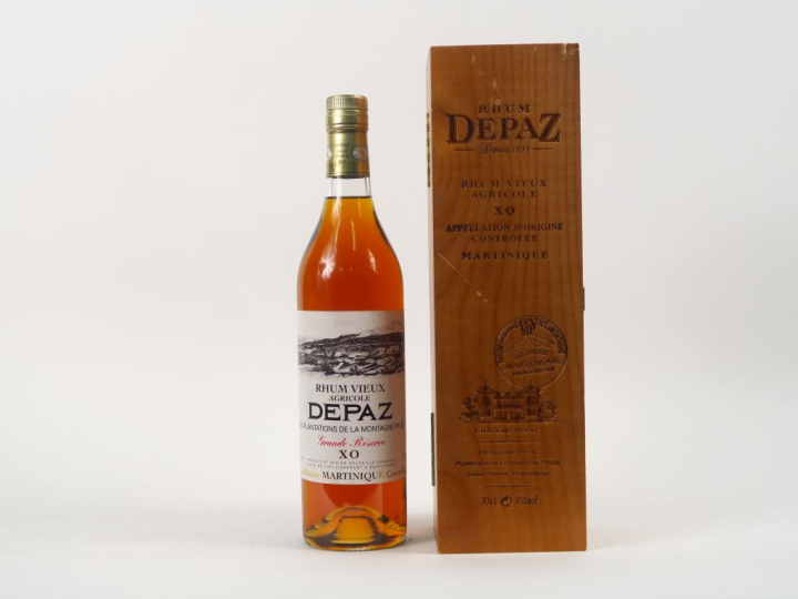 1 BOUTEILLE RHUM VIEUX AGRICOLE DEPAZ 'GRANDE RESERVE XO' - COFFRET