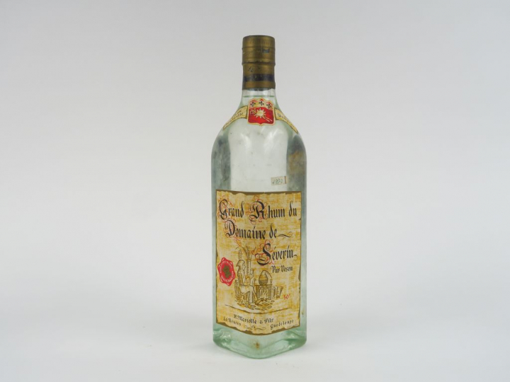 1 BOUTEILLE GRAND RHUM BLANC DOMAINE SEVERIN PUR VESOU - 50°