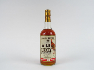 Vente aux enchères 1 BOUTEILLE BOURBON WILD TURKEY 8 ANS 43,4° - COFFRET