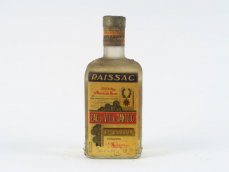 Vente aux enchères 1 VIEILLE BOUTEILLE EAU DE VIE DE DANTZIG RAISSAC