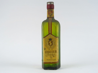 Vente aux enchères 1 VIEILLE BOUTEILLE LIQUEUR SUZE 40°