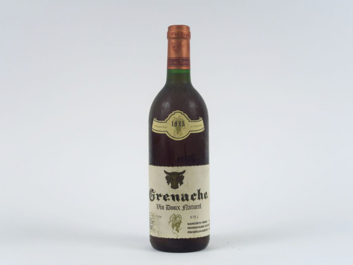 1 BOUTEILLE GRENACHE BIANCHETTI FRERES - 1985